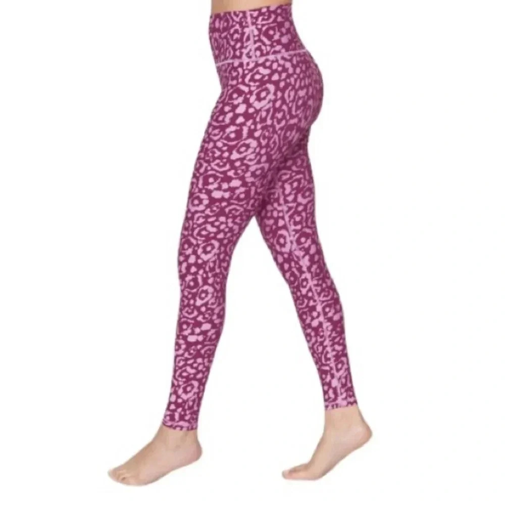 Spiritual Gangster Intent High Waist Wildcat Legging Pink Size M Athletic